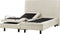Verstelbaar bed Stof DUKE II 180 x 200 cm Beige