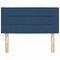 Hoofdbord Hoogte Verstelbaar met hoofdeinde Blauw 100 cm Stof