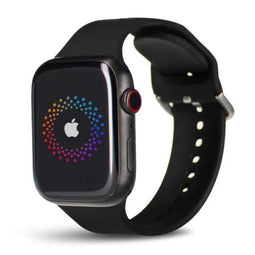 Apple Watch Series 7 (2021) - 41mm Cellular - Titanium - Zwart