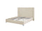 LUBBON - Tweepersoonsbed - Beige - 180 x 200 cm - Fluweel
