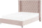 LUBBON - Tweepersoonsbed - Roze - 180 x 200 cm - Fluweel