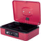 Geldkist Pavo Deluxe 250x180x90mm rood