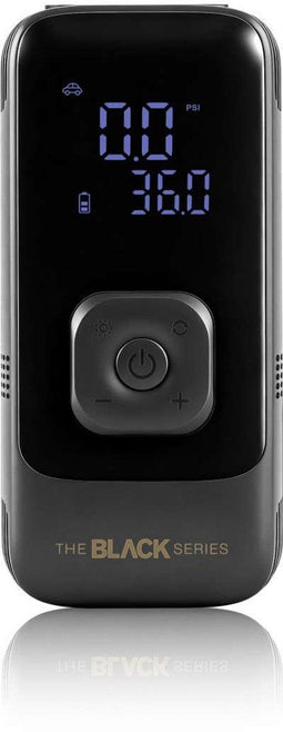 Black Series - Draagbare autobandenpomp - 150 PSI slimme auto-stopfunctie digitaal LED-display - Zwart