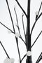 Luca Lighting Boom met Klassiek Witte LED Verlichting - H150 x Ø80 cm - Metaal - Zwart