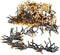 Luca Lighting Cluster Kerstboomverlichting met 384 LED Lampjes - L280 cm - Warm Wit