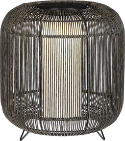 Luca Lighting Colwood Lantaarn Solar - H30 x Ø30 cm - Zwart