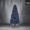 Luca Lighting - Greenland boom fibre optic blauw 185led 8 function controller - h150xd65cm - Woonaccessoires en seizoensgebondendecoratie (Europese stekker )