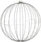 Luca Lighting Kerstverlichting Bal met Klassiek Witte LED Lampjes - Ø40 cm - Zilver