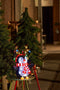 Luca Lighting Kerstverlichting Buiten Penguin - L32 x B21 x H42 cm - Meerkleurig