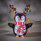 Luca Lighting Kerstverlichting Buiten Penguin - L32 x B21 x H42 cm - Meerkleurig