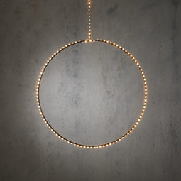 Luca Lighting Kerstverlichting Circle - 50x50x120 cm - Ijzer - warm Wit