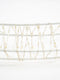Luca Lighting Kerstverlichting Cirkel met Warm Witte LED Lampjes - Ø56 cm - Metaal - Wit