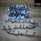 Luca Lighting kerstverlichting lichtsnoer - buiten - 700 lampjes wit - flashfunctie - 1400 cm