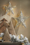 Luca Lighting Kerstverlichting Ster met Warm Witte LED Lampjes - Ø40 cm - Zilver