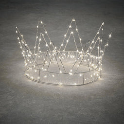 Luca Lighting Kroon Kerstverlichting - H18 x Ø38 cm - Geschikt voor buiten - Warm wit