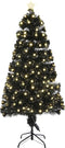 Luca Lighting Mercury Kunstkerstboom met Fiber Optic LED Verlichting - H150 x Ø65 cm - Groen
