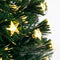 Luca Lighting Mercury Kunstkerstboom met Fiber Optic LED Verlichting - H150 x Ø65 cm - Groen
