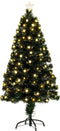 Luca Lighting Mercury Kunstkerstboom met Fiber Optic LED Verlichting - H150 x Ø65 cm - Groen