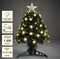 Luca Lighting Mercury Kunstkerstboom met Fibre Optic Verlichting - H45 x Ø25 cm - Groen
