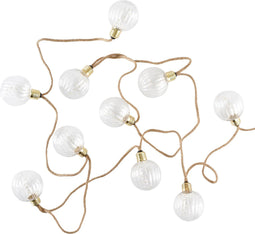 Luca Lighting Party Lichtsnoer aan Touw - L315 cm - Warm Wit
