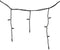 Luca Lighting - Snoer extra Icicle Luca Connect XP lengte 2 meter hoogte 100 cm met 100 lampjes - Warm wit