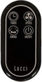 Lucci AIR BK Wandventilator 50 W (Ø) 410 mm Zwart
