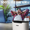 Luchtreiniger - Air Purifier- luchtzuiveraar - luchtfilter - 75m2 - met vervangbaar HEPA 14 filter actieve koolstoffilter luchtkwaliteit indicator- tegen huisstofmijt, hooikoorts, allergie, stof, - CADR 300m3/h - Slaapstand Luchtkwaliteit indicator