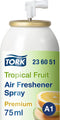 Luchtverfrisser Tork A1 spray met tropische fruitgeur 75ml 236051