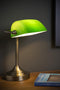 Lucide BANKER - Bureaulamp - 1xE14 - Brons