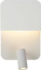 Lucide BOXER - Bedlamp / Wandlamp - LED - 3000K - Met USB oplaadpunt - Wit