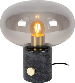 Lucide CHARLIZE - Tafellamp - Ø 23 cm - 1xE27 - Fumé