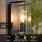 Lucide CLAIRE - Wandlamp Binnen/Buiten - 1xE27 - IP54 - Beweging & dag/nacht sensor - Antraciet