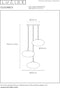 Lucide ELEGANCE - Hanglamp - Ø 55 cm - 3xE27 - Fumé