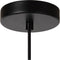 Lucide ELOISE - Hanglamp - Ø 21 cm - 1xE27 - Zwart
