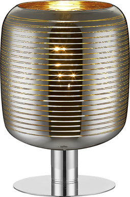 Lucide ERYN - Tafellamp - Ø 20 cm - 1xE27 - Chroom