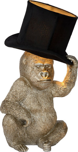 Lucide EXTRAVAGANZA GUST - Tafellamp - Ø 22 cm - 1xE14 - Zwart