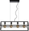 Lucide FABIAN - Hanglamp - 4xE27 - Zwart