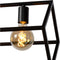 Lucide FABIAN - Hanglamp - 4xE27 - Zwart
