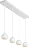 Lucide FAVORI - Hanglamp - 4xGU10 - Wit