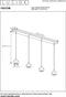Lucide FAVORI - Hanglamp - 4xGU10 - Zwart