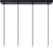 Lucide FAVORI - Hanglamp - 4xGU10 - Zwart
