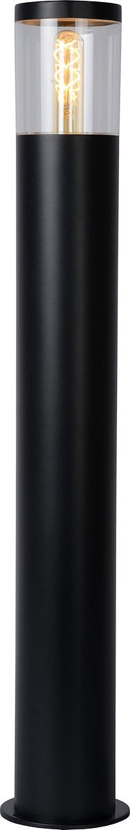 Lucide FEDOR - Sokkellamp - 1xE27 - IP44 - Zwart
