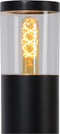 Lucide FEDOR - Sokkellamp - 1xE27 - IP44 - Zwart
