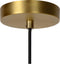 Lucide FIRMIN - Hanglamp - Ø 20 cm - 1xE27 - Mat Goud / Messing