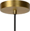 Lucide FIRMIN - Hanglamp - Ø 30 cm - 1xE27 - Mat Goud / Messing