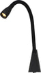 Lucide GALEN-LED - Bedlamp / Wandlamp - LED - 1x3W 3000K - Zwart