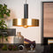 Lucide GIADA - Hanglamp - Ø 50 cm - 1xE27 - Mat Goud / Messing