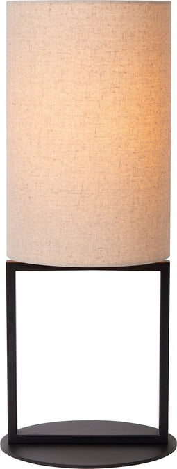 Lucide HERMAN - Tafellamp - Ø 20 cm - 1xE27 - Beige