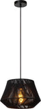 Lucide JESSICA - Hanglamp - Ø 30 cm - 1xE27 - Zwart