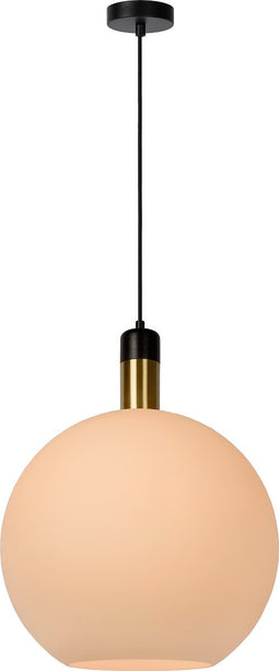 Lucide JULIUS - Hanglamp - Ø 40 cm - 1xE27 - Opaal